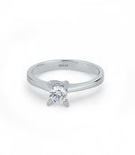 Load image into Gallery viewer, 0.30 Karat EF SI Solitaire Diamond Ring