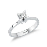 Load image into Gallery viewer, 0.50 Karat EF SI Solitaire Diamond Ring