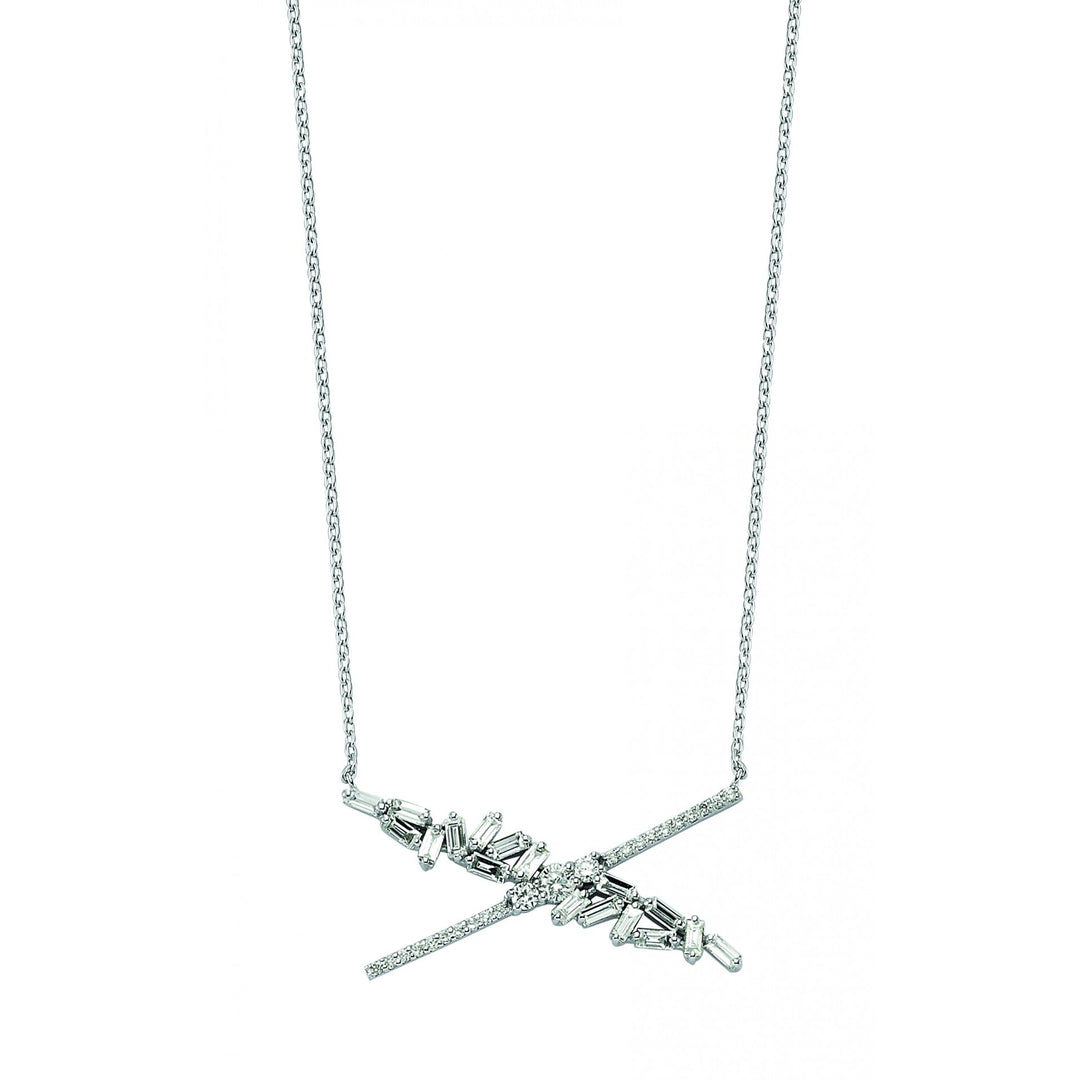 0.87 Karat Diamond Necklace