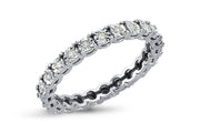 0.12 Karat Full Eternity Diamond Ring