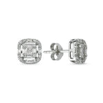 Load image into Gallery viewer, 0.62 Karat Diamond Earrings