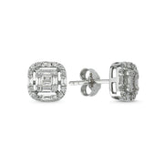 0.62 Karat Diamond Earrings