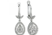 0.93 Karat Diamond Earrings