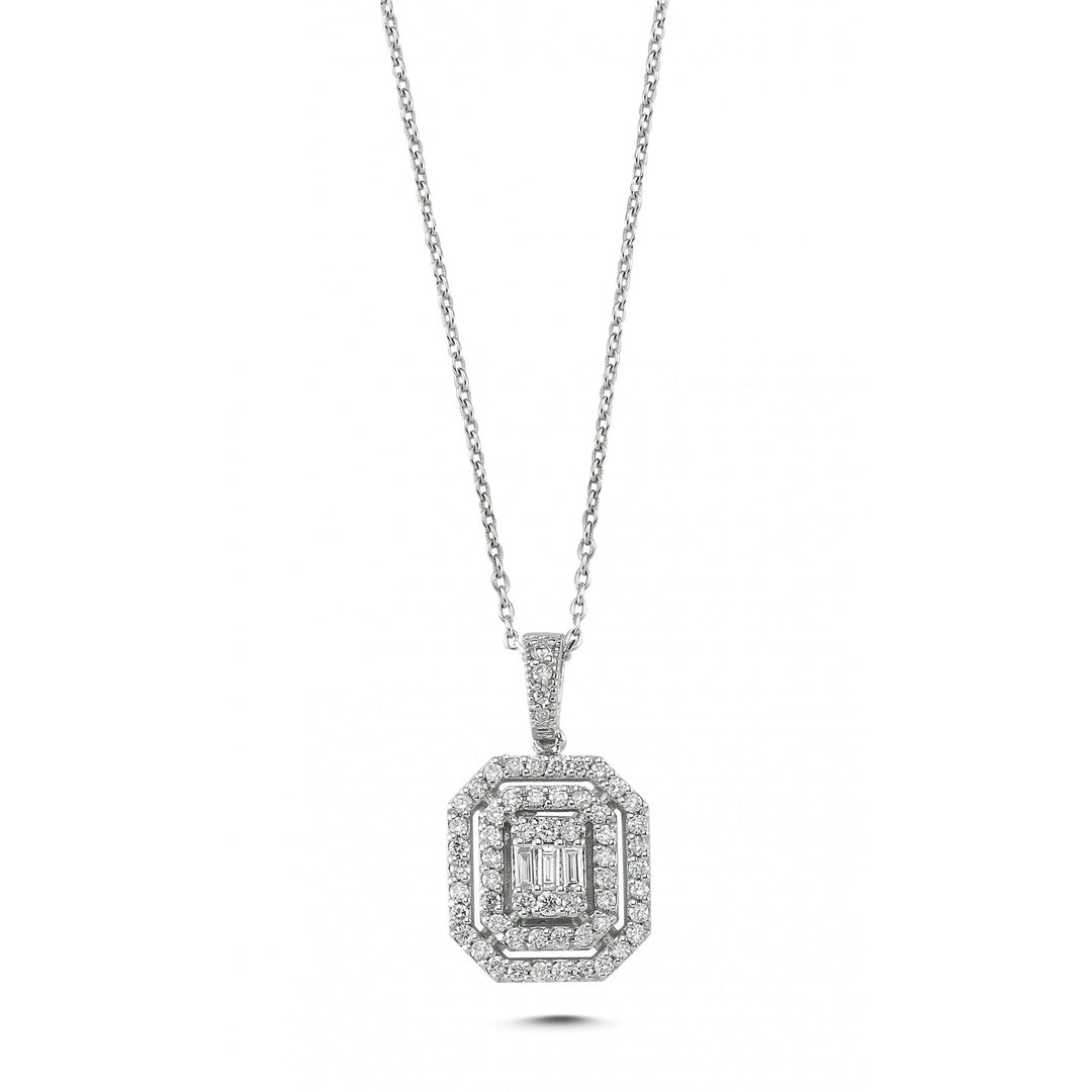 0.53 Karat Diamond Necklace