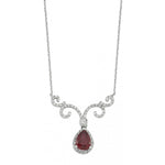 Load image into Gallery viewer, 1.93 Karat Diamond Ruby Necklace