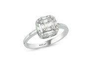 0.27 Karat Diamond Baguette Ring