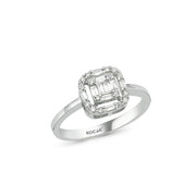 0.27 Karat Diamond Baguette Ring