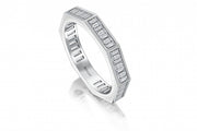 0.75 Karat Full Eternity Diamond Ring