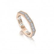 0.78 Karat Full Eternity Diamond Ring
