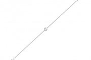 0.11 Karat Baguette Diamond Bracelet