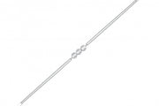 0.30 Karat Baguette Diamond Bracelet