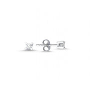 0.20 Karat Solitaire Diamond Earrings