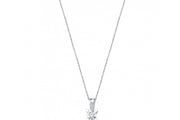 0.24 Karat Solitaire pırlanta Necklace