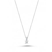 0.24 Karat Solitaire pırlanta Necklace