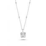 Load image into Gallery viewer, 0.78 Karat Baguette Diamond Necklace