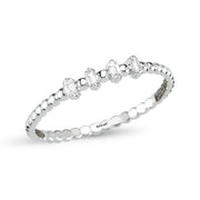 0.10 Karat Baguette Stone Set Diamond Ring