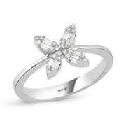 0.17 Karat Baguette Diamond Ring