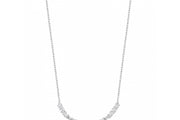 0.63 Karat Baguette Stone Set Diamond Necklace