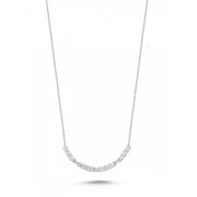 0.63 Karat Baguette Stone Set Diamond Necklace