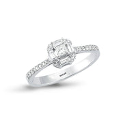 0.33 Karat Baguette Stone Set Diamond Ring