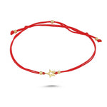 Load image into Gallery viewer, 14ct Star Motif Cord Gold Bracelet