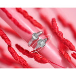 Load image into Gallery viewer, 0.40 Karat Baguette Stone Set Diamond Ring