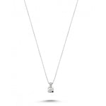 Load image into Gallery viewer, 0.18 Karat GH SI Solitaire Diamond Necklace