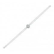 0.34 Karat GH SI Baguette Stone Set Diamond Bracelet