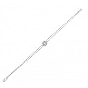0.21 Karat Baguette Stone Set Diamond Bracelet