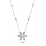 Load image into Gallery viewer, 0.43 Karat Baguette Stone Set Diamond Necklace