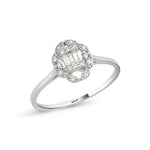 Load image into Gallery viewer, 0.18 Karat Baguette Stone Set Diamond yüzük