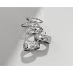 Load image into Gallery viewer, 0.73 Karat Baguette Stone Set Diamond Ring