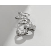 0.73 Karat Baguette Stone Set Diamond Ring