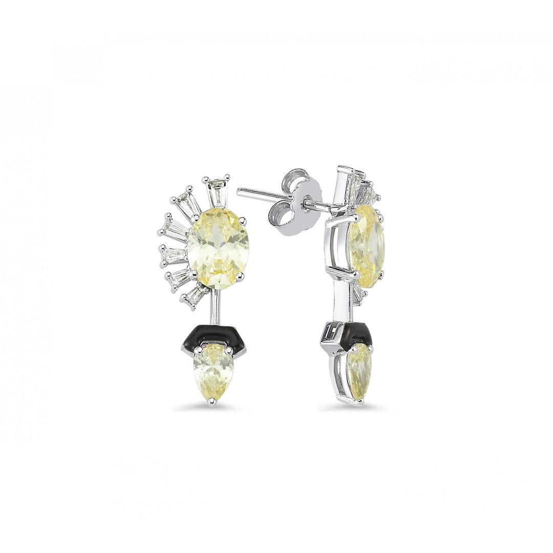 6.38 Karat Kuvars Diamond Earrings