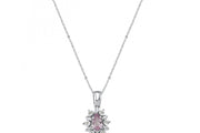 0.27 Karat Sapphire Diamond Necklace