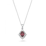 Load image into Gallery viewer, 1.19 Karat Rhodolighte Diamond Necklace