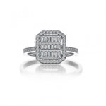 Load image into Gallery viewer, 0.39 Karat Baguette Stone Set One Diamond Ring