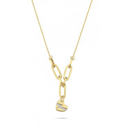 14ct Heart Motif Gold Necklace