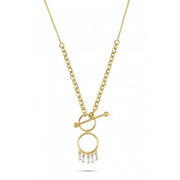 14ct Fancy Baguette Stone Set Necklace