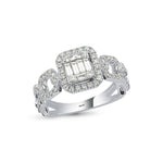 Load image into Gallery viewer, 0.65 karat Baguette Stone Set Diamond Ring
