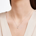Load image into Gallery viewer, 0.23 Karat EF SI Solitaire Diamond Necklace