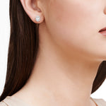 Load image into Gallery viewer, 0.76 Karat Akuamarin Diamond Earrings