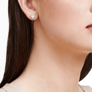 0.76 Karat Akuamarin Diamond Earrings