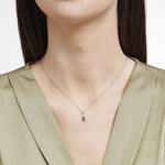 Load image into Gallery viewer, 0.29 Karat Diamond Sapphire Necklace