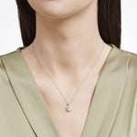 Load image into Gallery viewer, 0.46 Karat Akuamarin Diamond Necklace