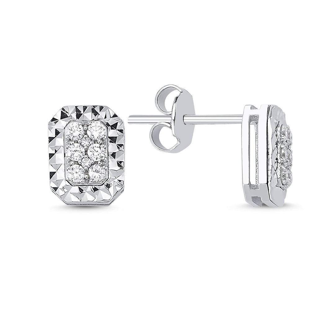 0.20 Karat Diamond Earrings