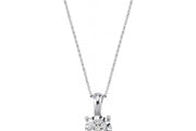 0.09 Karat Diamond Necklace