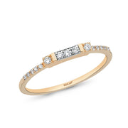0.11 Karat Diamond Ring