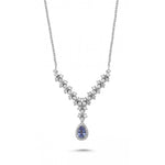 Load image into Gallery viewer, 1.61 Karat Diamond Multi Sapphire Necklace
