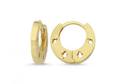 14ct Tree Motif Yellow Gold Earrings